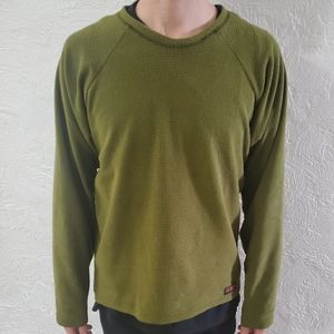 MELANZANA Micro-Grid Crewneck